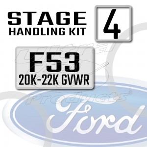 Stage 4  -  2006-2019 Ford F53 Class-A 20-22K GVWR V10 Handling Kit